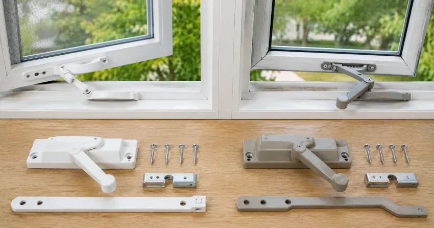 new casement window crank operator installed in Fiddlesticks, Cambridge home