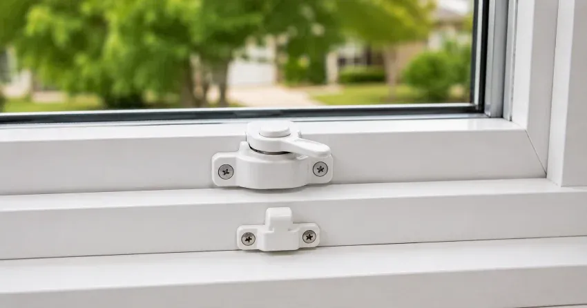technician installing new window latch hardware in Cambridge