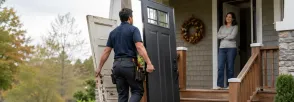 Old Door Replacement Westview, Cambridge
